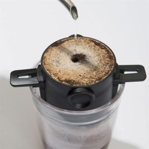 Mini Coador Portátil de Café Monodose Reutilizável com Alça - Imagem 9