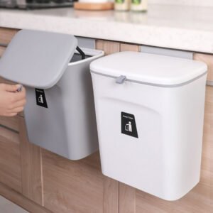 Lixeira de Cozinha com Suporte para Montagem na Parede ou Embaixo da Pia - Imagem 9
