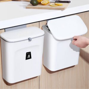 Lixeira de Cozinha com Suporte para Montagem na Parede ou Embaixo da Pia - Imagem 10