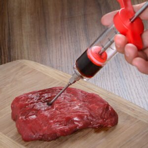 Seringa para Injetar Temperos em Carnes e Frangos Churrasco - Imagem 8