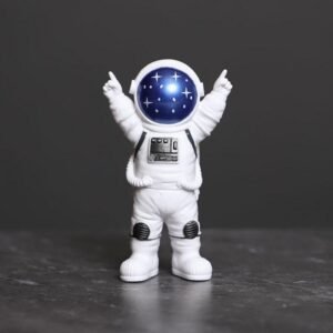 Estatuetas de Astronauta em Resina - Conjunto de 3 Peças - Imagem 5