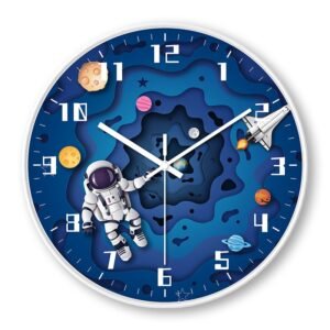 Relógio de Parede Astronauta para o Quarto das Crianças - Imagem 6