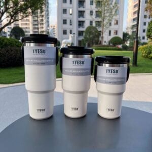 Garrafa Térmica de Café em Aço Inoxidável com Isolamento Duplo - Imagem 12