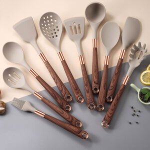 Conjunto de Utensílios de Cozinha em Silicone - Imagem 2