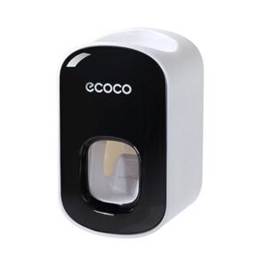 Dispenser Automático de Pasta de Dente com Suporte para Escova de Dentes - Conjunto de Acessórios para Banheiro - Imagem 4