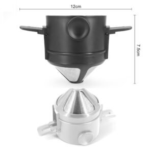 Mini Coador Portátil de Café Monodose Reutilizável com Alça - Imagem 5