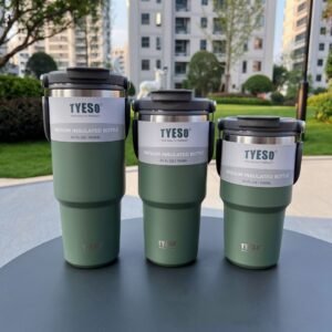 Garrafa Térmica de Café em Aço Inoxidável com Isolamento Duplo - Imagem 11