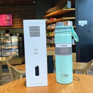 Garrafa Térmica em Aço Inoxidável de 750ml com Tampa - Imagem 5