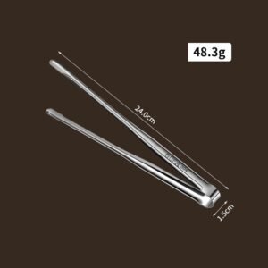 Pinças de Aço Inoxidável para Churrasco e Cozinha - Acessórios de Cozinha em Prata - Imagem 5