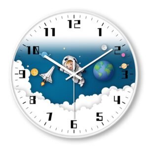 Relógio de Parede Astronauta para o Quarto das Crianças - Imagem 12