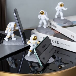 Estatuetas de Astronauta com Suporte para Celular - Imagem 5