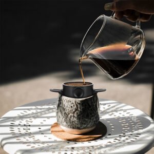 Mini Coador Portátil de Café Monodose Reutilizável com Alça - Imagem 3