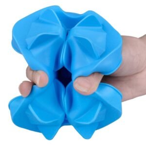 Forma de Gelo de Diamante Reutilizável em Silicone - Bandeja de Gelo de Uísque para Resfriar Coquetéis, Empilhável, Flexível e Seguro - Imagem 4