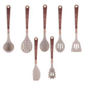Conjunto de Utensílios de Cozinha em Silicone - Imagem 4