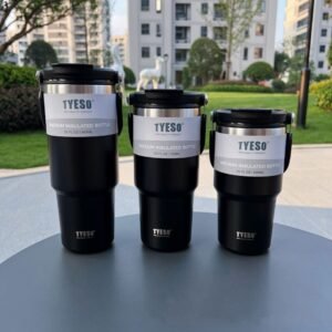 Garrafa Térmica de Café em Aço Inoxidável com Isolamento Duplo - Imagem 3