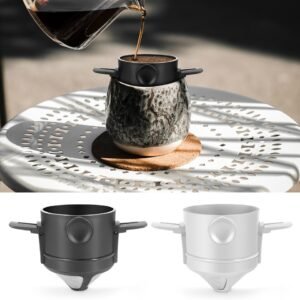 Mini Coador Portátil de Café Monodose Reutilizável com Alça - Imagem 4
