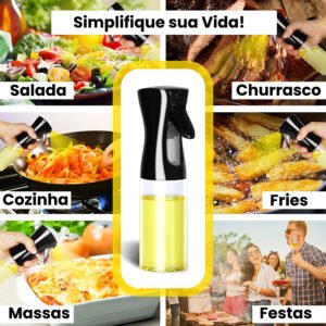 Frasco Pulverizador de Azeite ou Óleo - Imagem 3